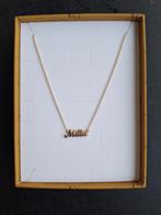 14 K Gouden Ketting 'Millie', Handtassen en Accessoires, Kettingen, Ophalen, Met hanger, Nieuw, Goud