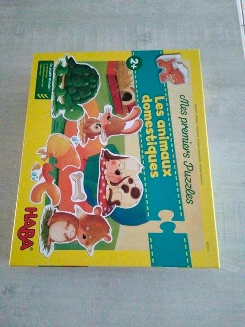 grote puzzel Haba 2+ / Huisdieren / speelgoed, Kinderen en Baby's, Speelgoed | Kinderpuzzels, Zo goed als nieuw, 2 tot 4 jaar