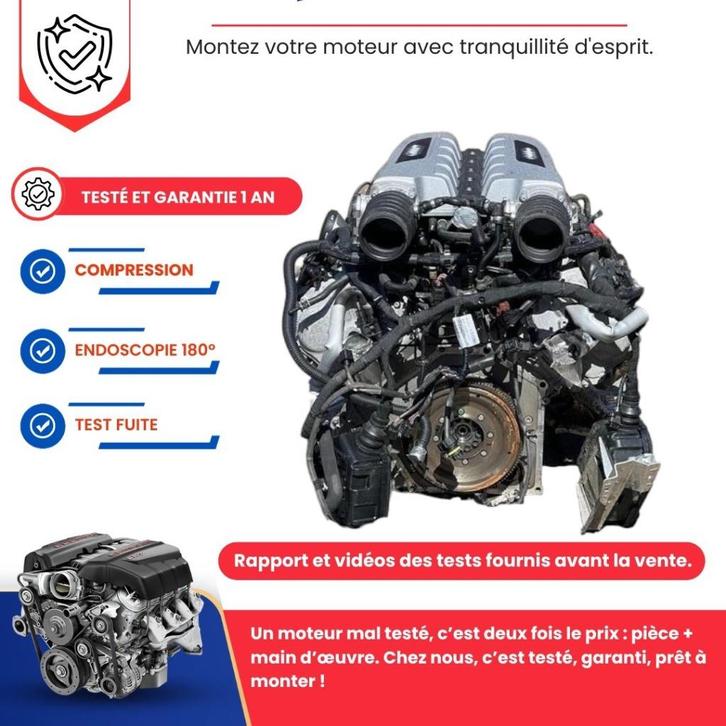 Complete motor audi r8 4s plus 5.2 v10 612cv csp, Auto-onderdelen, Motor en Toebehoren, Audi, Nieuw, Ophalen of Verzenden