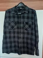 Zwart flanellen hemd Urban Classics, Kleding | Heren, Overhemden, Ophalen of Verzenden, Gedragen, Zwart, Urban classics