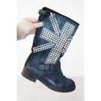 Belles bottes en cuir Marla -s14 (taille 39) €70, -, Vêtements | Femmes, Chaussures, Comme neuf, Boots et Botinnes, Bleu, Marla