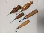 Lot d'outils anciens pour le cuir, Antiquités & Art, Antiquités | Outils & Instruments, Enlèvement ou Envoi