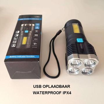 Nieuwe zeer sterke oplaadbare LED Zaklamp T5  beschikbaar voor biedingen