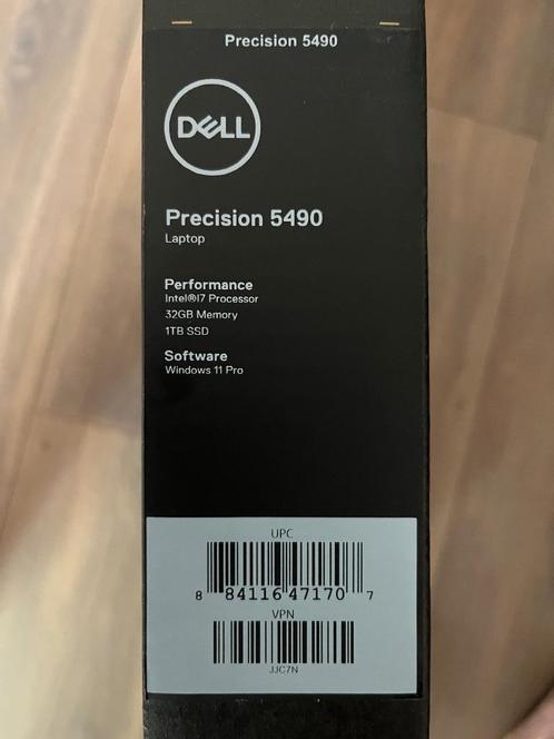 Laptop Dell Precision5490, 32Gb, 1Tb SSD, NIEUW (gewonnen), Computers en Software, Windows Laptops, Nieuw, 14 inch, SSD, 32 GB
