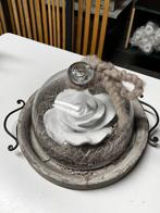 Decoratieschaal stenen roos, Ophalen