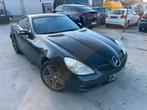 Mercedes Slk 200 Cabrio 1.8Benzine-2004/174.xxxkm/Garantie, Auto's, Achterwielaandrijving, Cabriolet, Zwart, Handgeschakeld