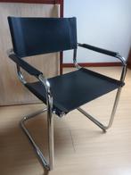Marcel Breuer buisframe stoel, Huis en Inrichting, Ophalen, Gebruikt, Zwart, Metaal
