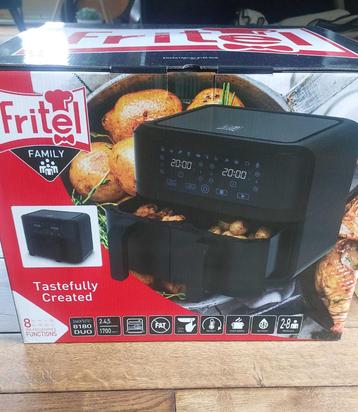 Fritel airfryer SnackTastic 8180 DUO beschikbaar voor biedingen
