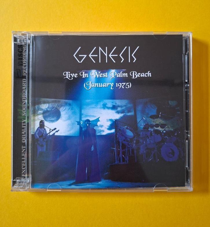 Cd Genesis live in West Palm Beach 1975, Cd's en Dvd's, Cd's | Rock, Zo goed als nieuw, Progressive, Ophalen of Verzenden