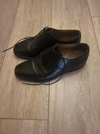 Luxe Ermenegildo Zegna herenschoenen – Zwart leder – Maat 41, Ophalen, Zo goed als nieuw, Zwart