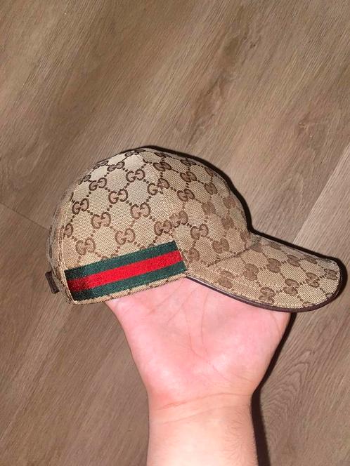 Klassieke beige pet Gucci, Kleding | Heren, Hoeden en Petten, Zo goed als nieuw, Pet, 58 of 59 cm (L, 7¼ of ⅜ inch), Ophalen