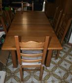 salle à manger plus meubles 2 pièces, Ophalen, Gebruikt, 4 tot 6 stoelen