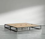 Nieuw bed EMMA METAL 140x200, Ophalen, Zwart, 140 cm, 200 cm