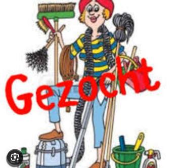 DRINGEND POETSVROUW GEZOCHT beschikbaar voor biedingen
