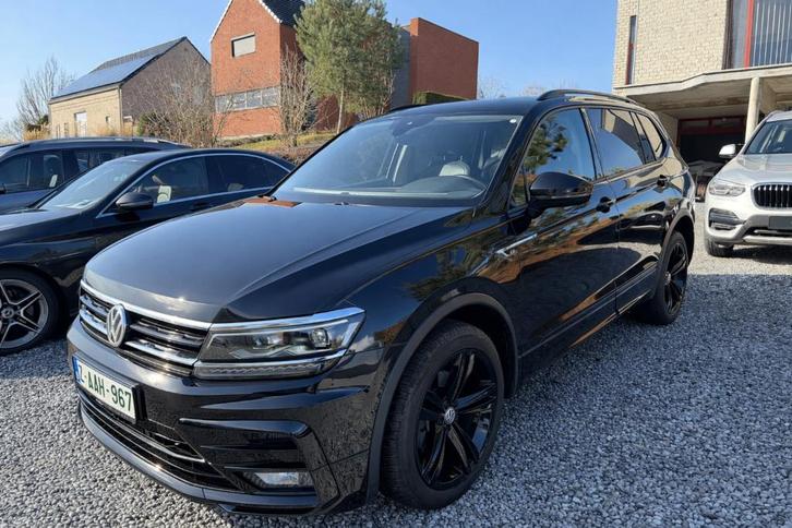 Tiguan Allspace R-LINE Platinum 2.0 TDi FULL BLACK GARANTIE, Autos, Volkswagen, Entreprise, Achat, Tiguan, Caméra 360°, ABS, Caméra de recul