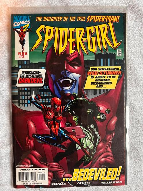 Spider-Girl #0 en #2, Boeken, Strips | Comics, Zo goed als nieuw, Ophalen