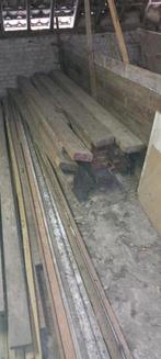 badding houten balk, Doe-het-zelf en Bouw, Hout en Planken, Ophalen, Gebruikt, Balk, Overige houtsoorten