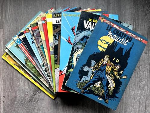A saisir! 15 BDs JEAN VALHARDI DETECTIVE dont 1953/65- 120€!, Boeken, Stripverhalen, Zo goed als nieuw, Meerdere stripboeken, Ophalen