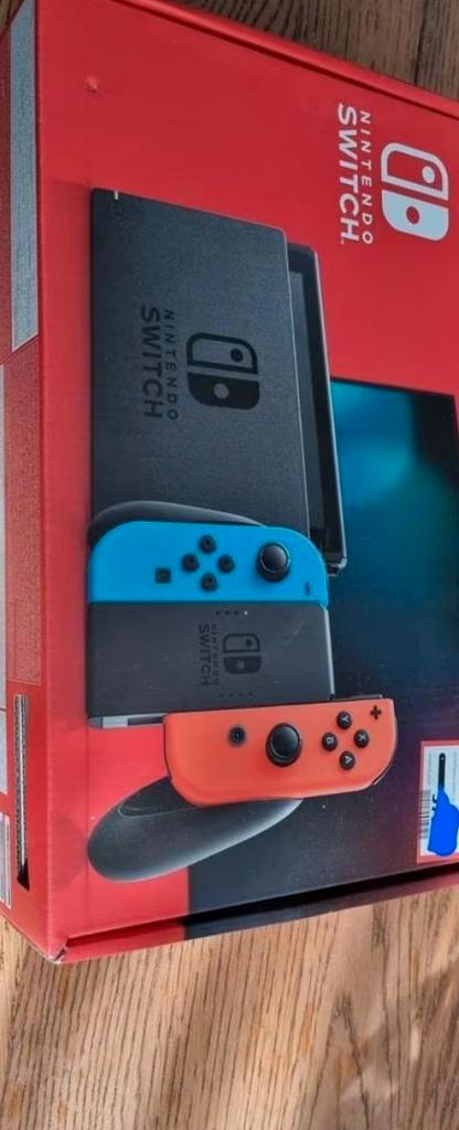 Nitendo switch met 4 spellen, Games en Spelcomputers, Spelcomputers | Nintendo Switch, Ophalen of Verzenden