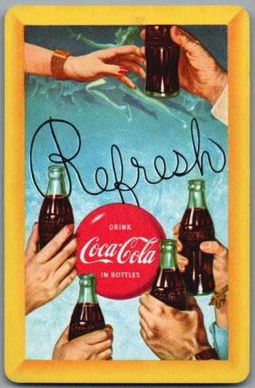 carte à jouer - LK8462 - Coca cola 1958/02