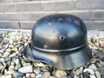 WW2 Duitse "beaded" helm M40 Kradmelder / Luftschutz, Verzamelen, Militaria | Tweede Wereldoorlog, Ophalen of Verzenden, Overige soorten
