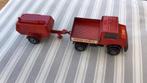 Matchbox -Unimog  brandweerwagen met  aanhangwagen “schuim”, Ophalen of Verzenden, Gebruikt, Bus of Vrachtwagen, Matchbox