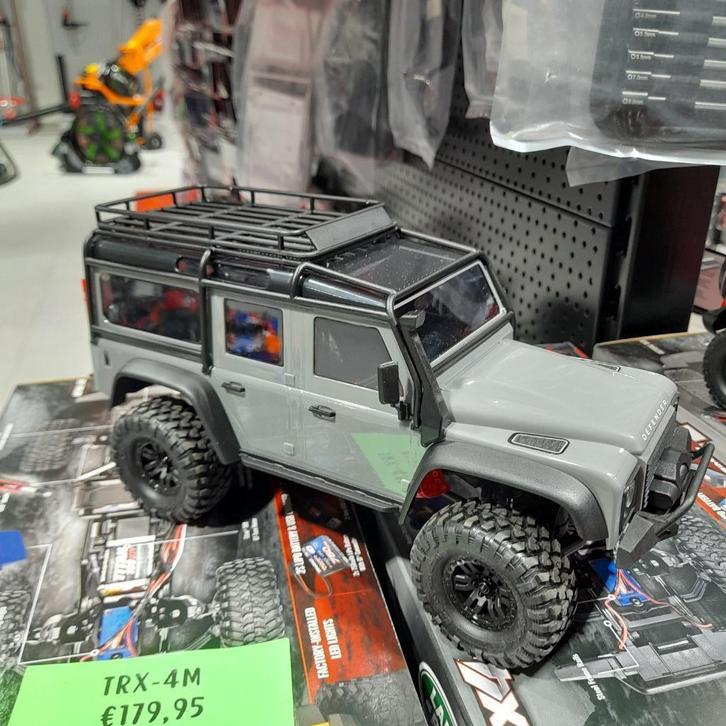 Traxxas TRX-4M 1/18 Defender, Hobby en Vrije tijd, Modelbouw | Radiografisch | Auto's, Nieuw, Auto offroad, Elektro, RTR (Ready to Run)