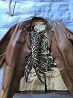 IKKS Lederen vest L, Vêtements | Hommes, Costumes & Vestes, Comme neuf, Brun, Enlèvement, Taille 48/50 (M)