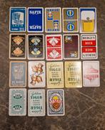Speelkaarten Safir enz Aalst, Verzamelen, Biermerken, Gebruikt, Ophalen of Verzenden