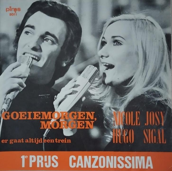 Nicole Josy Hugo Sigal - Goeiemorgen morgen, Cd's en Dvd's, Vinyl Singles, Zo goed als nieuw, Single, Nederlandstalig, 7 inch