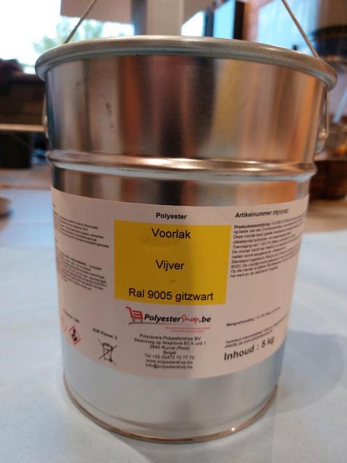 Voorlak voor vijver in polyester, Doe-het-zelf en Bouw, Verf, Beits en Lak, Zo goed als nieuw, Ophalen