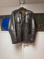 Vitage leren vest jaren 60, Ophalen of Verzenden, Zo goed als nieuw