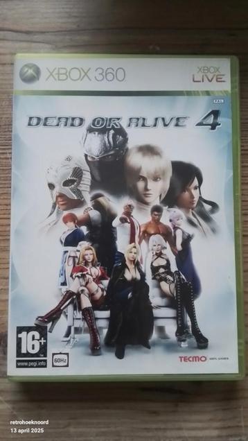 Dead or Alive 4 - Xbox 360, Envoi, Comme neuf