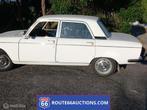 Peugeot 304 SL 1977 | Route 66 Auctions, Auto's, 4 deurs, Wit, Bedrijf, Peugeot