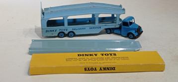 DINKY TOYS UK CAMION BEDFORD TRANSPORT DE VOITURES REF + RAM, Enlèvement ou Envoi, Utilisé, Bus ou Camion, Dinky Toys