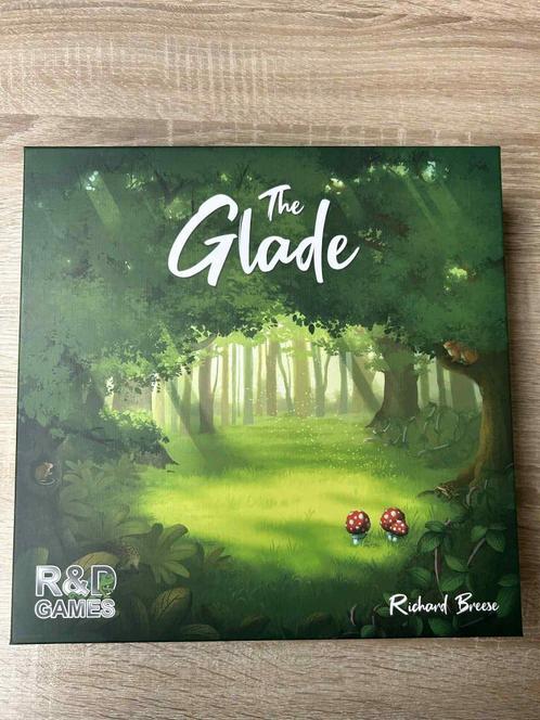 The Glade - Bordspel, Hobby en Vrije tijd, Gezelschapsspellen | Bordspellen, Zo goed als nieuw, Ophalen of Verzenden