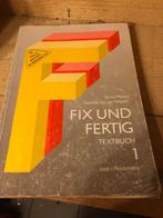 Fix unf Fertig Textbuch 1, Boeken, Schoolboeken, Ophalen of Verzenden, Duits