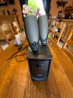 Suboofer plus deux haut-parleurs DELL, TV, Hi-fi & Vidéo, Enceintes, Enlèvement ou Envoi, Comme neuf