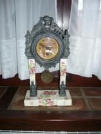 antiek tinnen porceleinen klokje, Ophalen