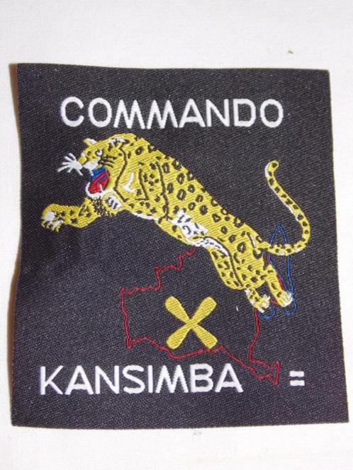 Commando Kansimba patch(Congo periode), Verzamelen, Militaria | Algemeen, Landmacht, Embleem of Badge, Ophalen of Verzenden