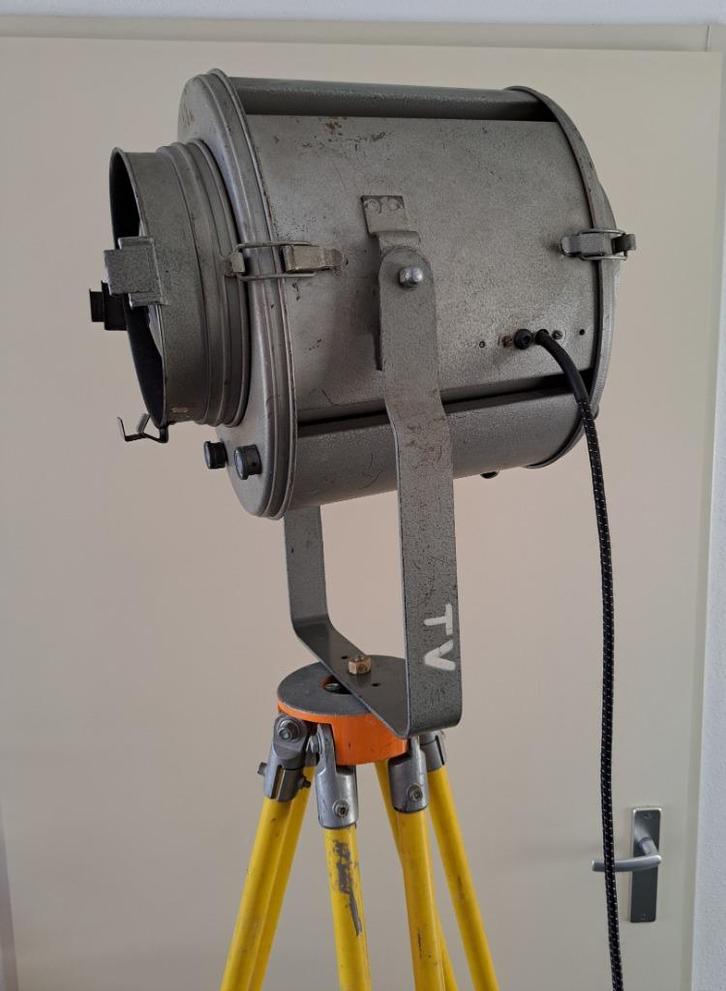 theater lamp spot A.E. Cremer vele andere statief 3 poot, Antiek en Kunst, Antiek | Verlichting, Ophalen