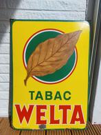 Tabac Welta Emaillerie Belge 1952, Collections, Marques & Objets publicitaires, Comme neuf, Enlèvement ou Envoi