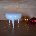 Bonbonnière sur pieds en porcelaine de Limoges, Enlèvement ou Envoi