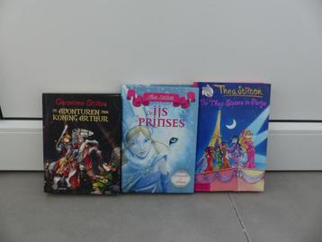 3 boeken Thea en Geronimo Stilton à € 7/stuk beschikbaar voor biedingen
