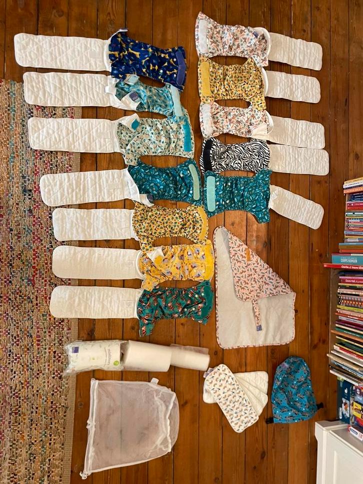 Couches lavables bambino mio, Enfants & Bébés, Bains & Soins, Utilisé, Enlèvement