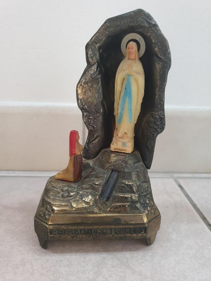 Herdenkingsbeeld Onze-Lieve-Vrouw van Lourdes, Verzamelen, Religie, Gebruikt, Christendom | Katholiek, Beeld(je), Ophalen