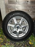 Enzo velgen  Michelin sett winter vw naafdoppen  5x112 57.1, Auto-onderdelen, Ophalen, 215 mm, 16 inch, Banden en Velgen