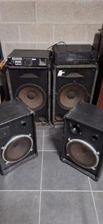 2 amplificateur sono + 4 haut-parleurs, Enlèvement