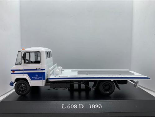 Mercedes-Benz L608D (Type T2) servicewagen 1981 - Ixo, Hobby en Vrije tijd, Modelauto's | 1:43, Nieuw, Auto, Overige merken, Ophalen of Verzenden