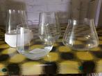 4 whiskyglazen van verschillende groottes, Ophalen of Verzenden, Nieuw